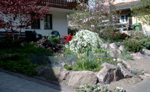 Hier kommen Sie zur Ferienwohnung - Am Garten